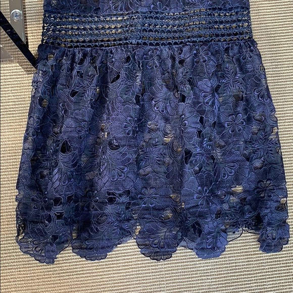 Self Portrait long 3D dress - Picture 3 of 5